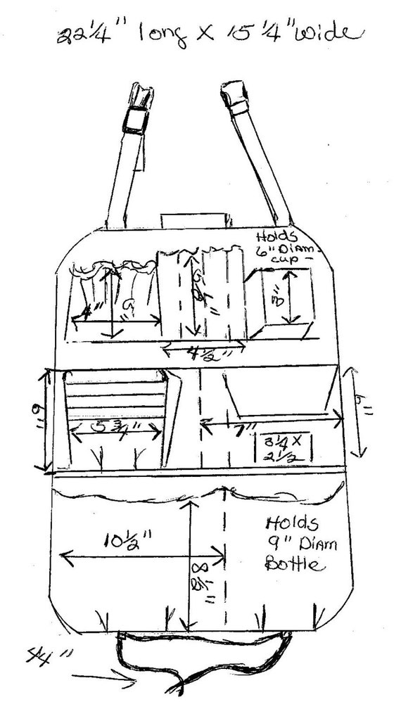 berniea64 - Car Accessory, Back Seat Car Organizer, Over the seat car ...