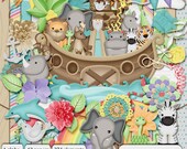 Noah's Ark Digital Scrapbooking kit. includes 1 alpha, 42 papers and 274 elements Il_170x135