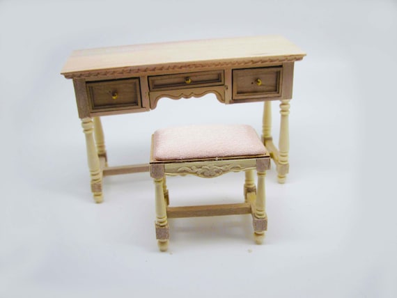 unpainted dollhouse furniture