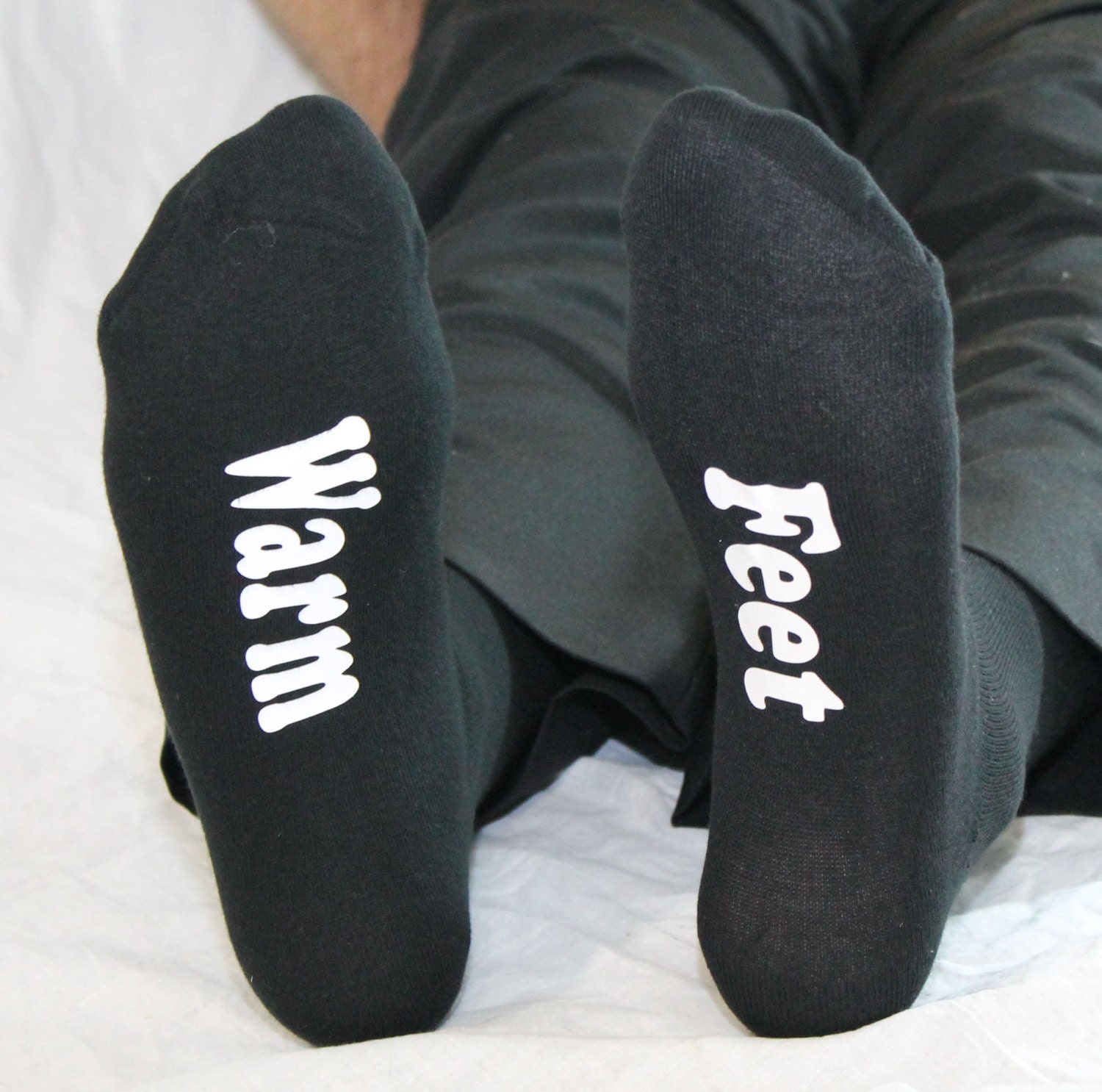 Groom Socks Warm Feet Wedding Socks Groom Gift by LetteringMania
