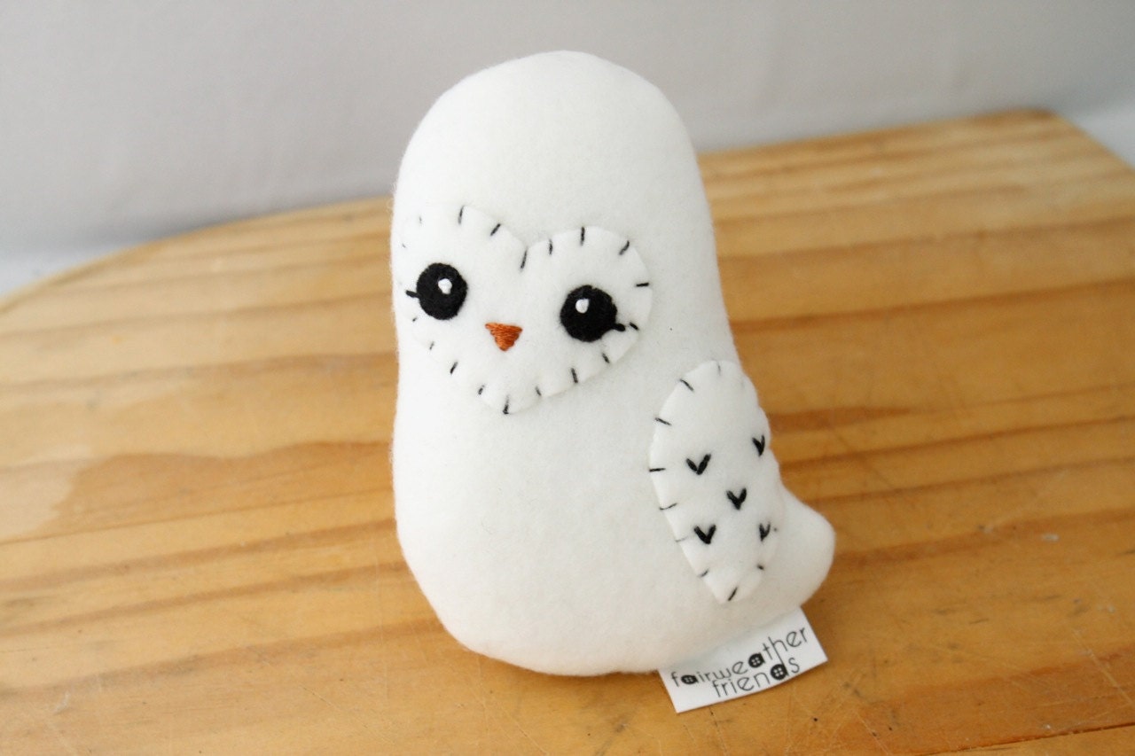 tiny stuffed owl