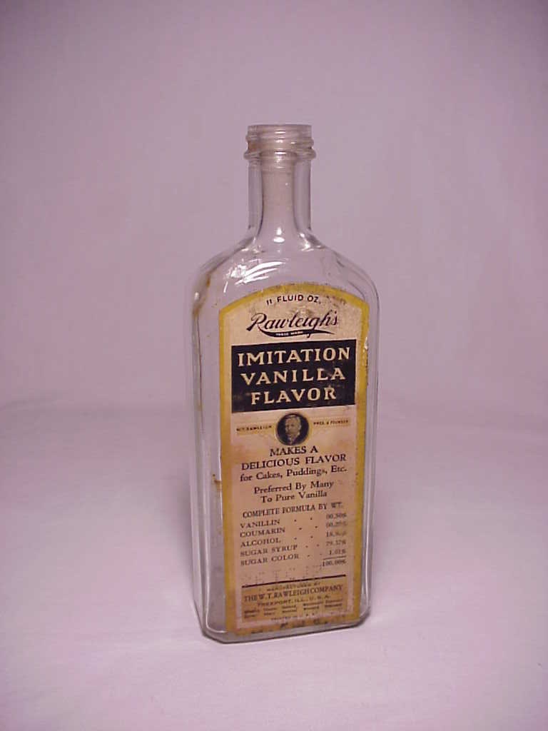 c1930s Rawleigh's Imitation Vanilla Flavor by Bottlessoldcheap