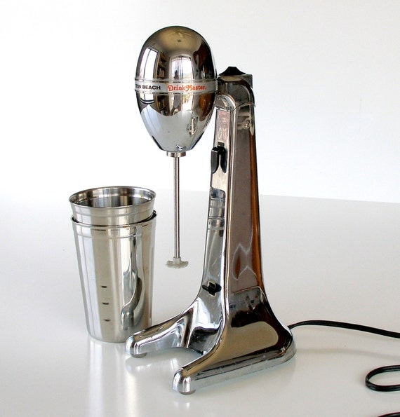 Hamilton Beach Vintage Drink Master 7303 1960s Chrome