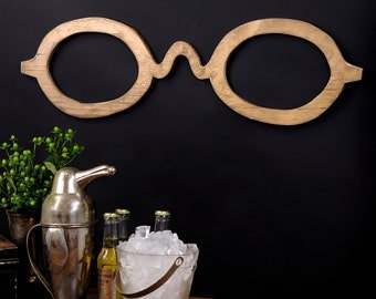 Eyeglasses Vintage Trade Sign Optometrist Wall Art