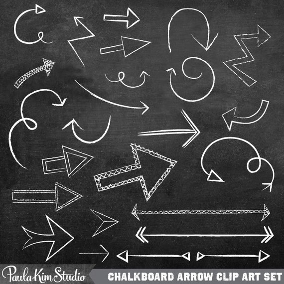 free chalkboard arrow clipart - photo #33