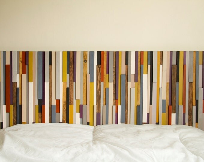 Wood Headboard Reclaimed Wood modern furniture