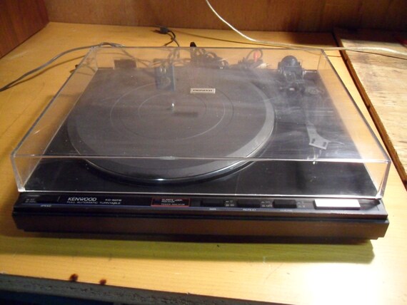 Vintage Kenwood KD 52fb Direct Drive Turntable With Audio