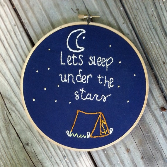 let's sleep under the stars