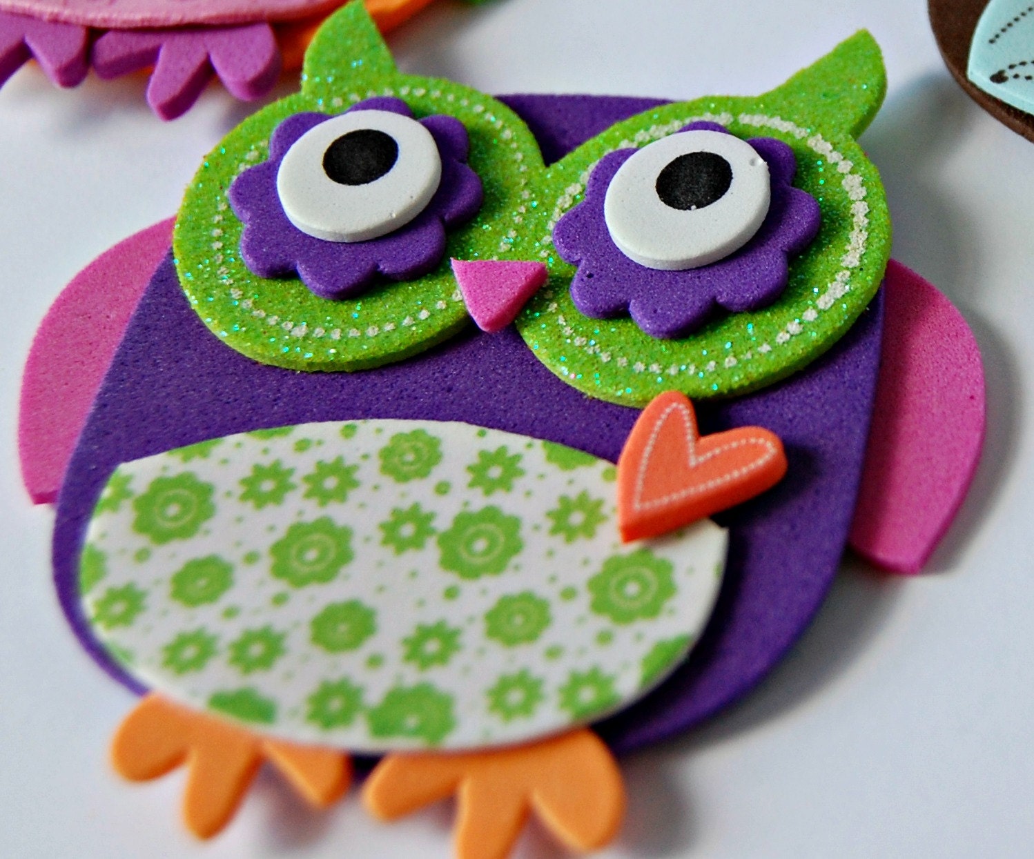 Foam Owl Craft Kit Magnet Craft Party Activity