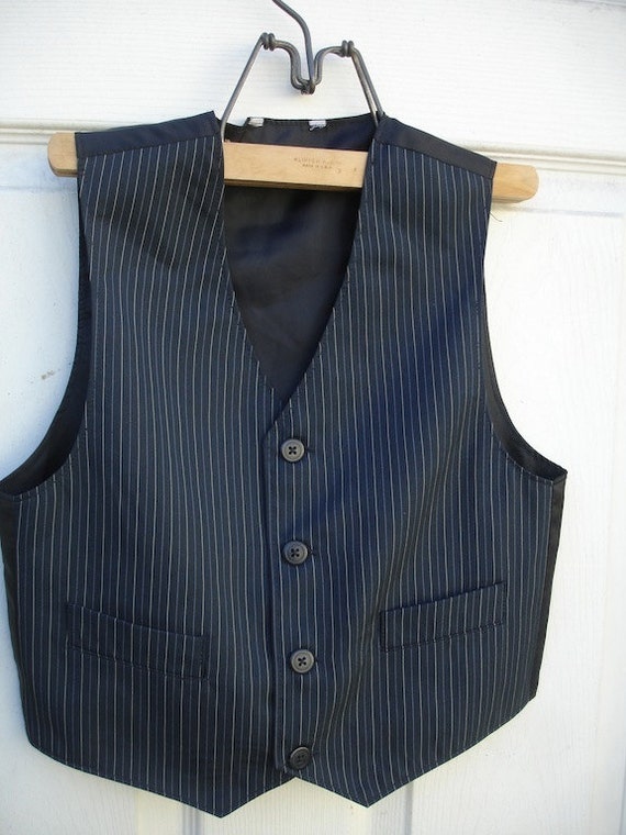 pinstriped vests