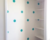 Polka Dot Wall Decals--SET OF 50 (3 and 4 inches in diameter available)