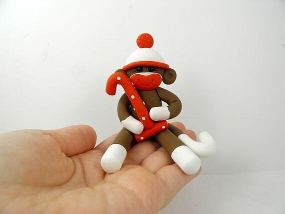 brown sock monkey