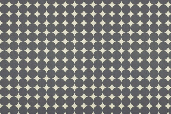 Black White Geometric Upholstery Fabric By The Yard Polka