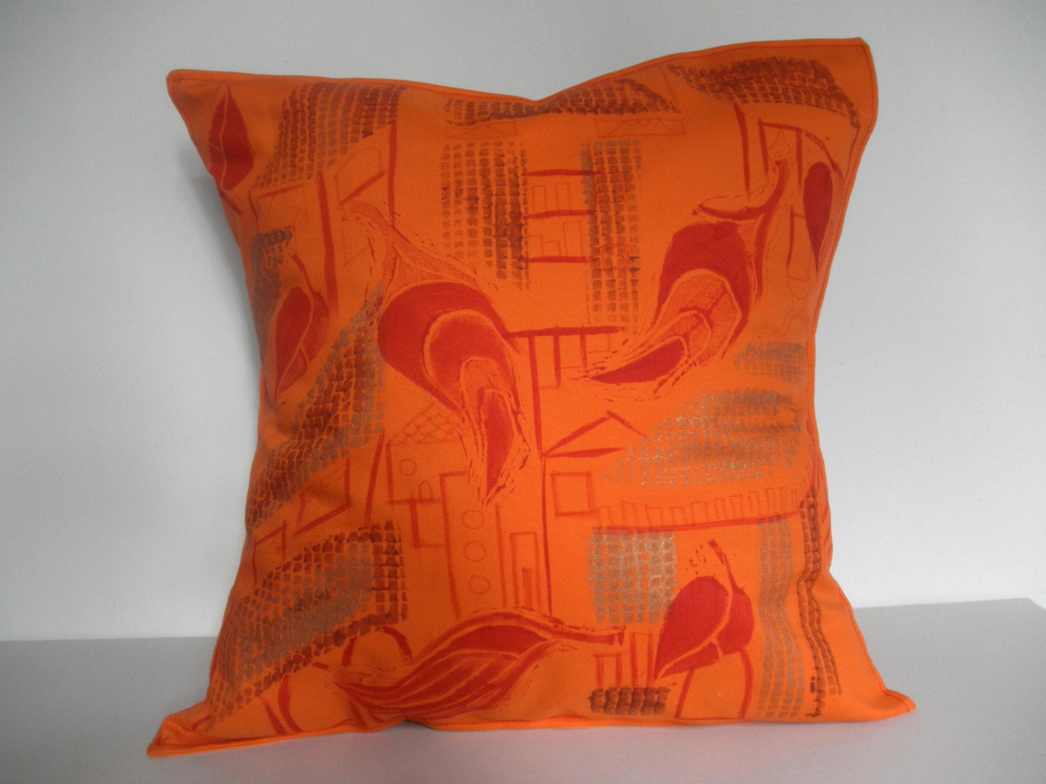 orange pillow cases