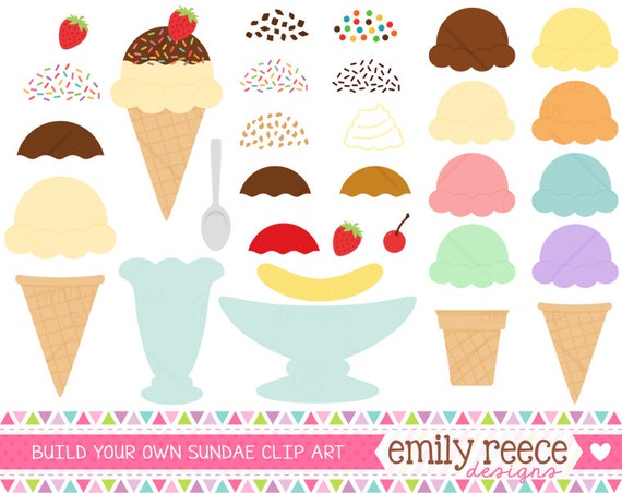 ice cream toppings clipart - photo #3