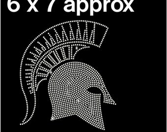 Downloadable Rhinestone spartan trojan Instant download rhinestone design svg eps ai