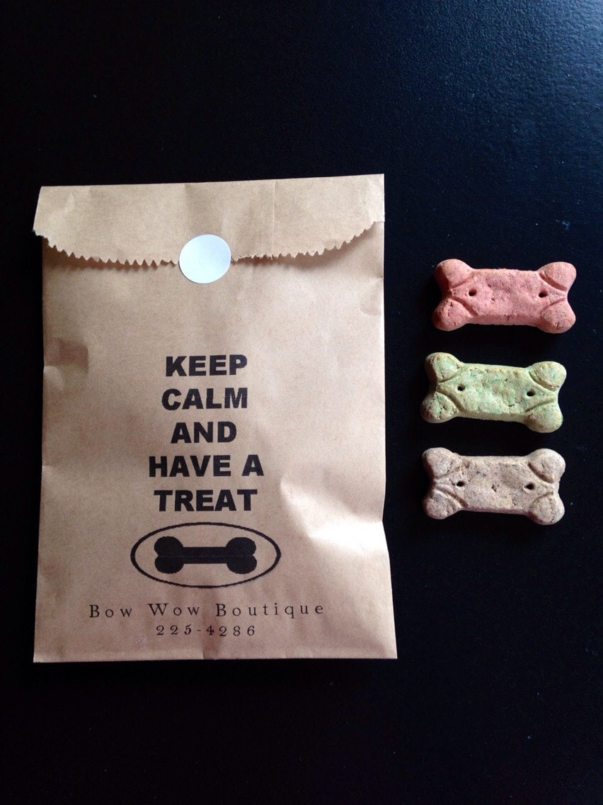 Custom Small Business Gift Bags Favors for Dogs & pets