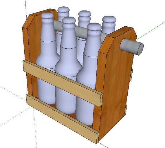 DIY Beer Caddy simple plans