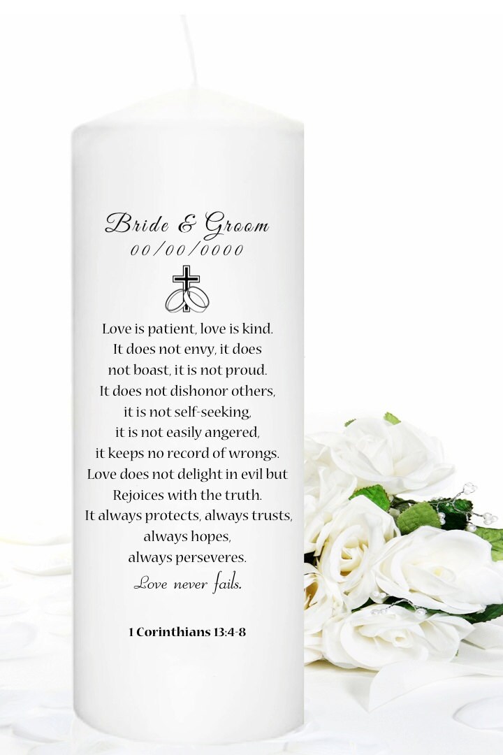 Unity Candle Personalized for your wedding