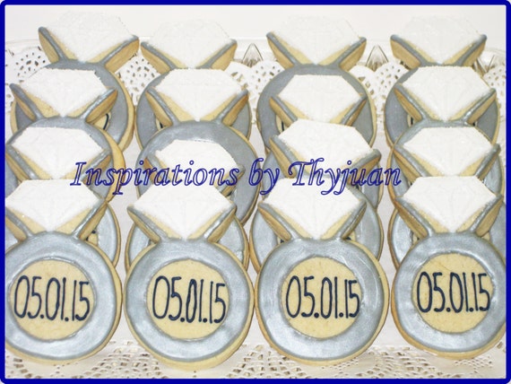 Wedding & Engagement Cookies Il_570xn
