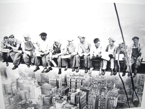 Rare New York Skyscraper 'lunch Break' Photo