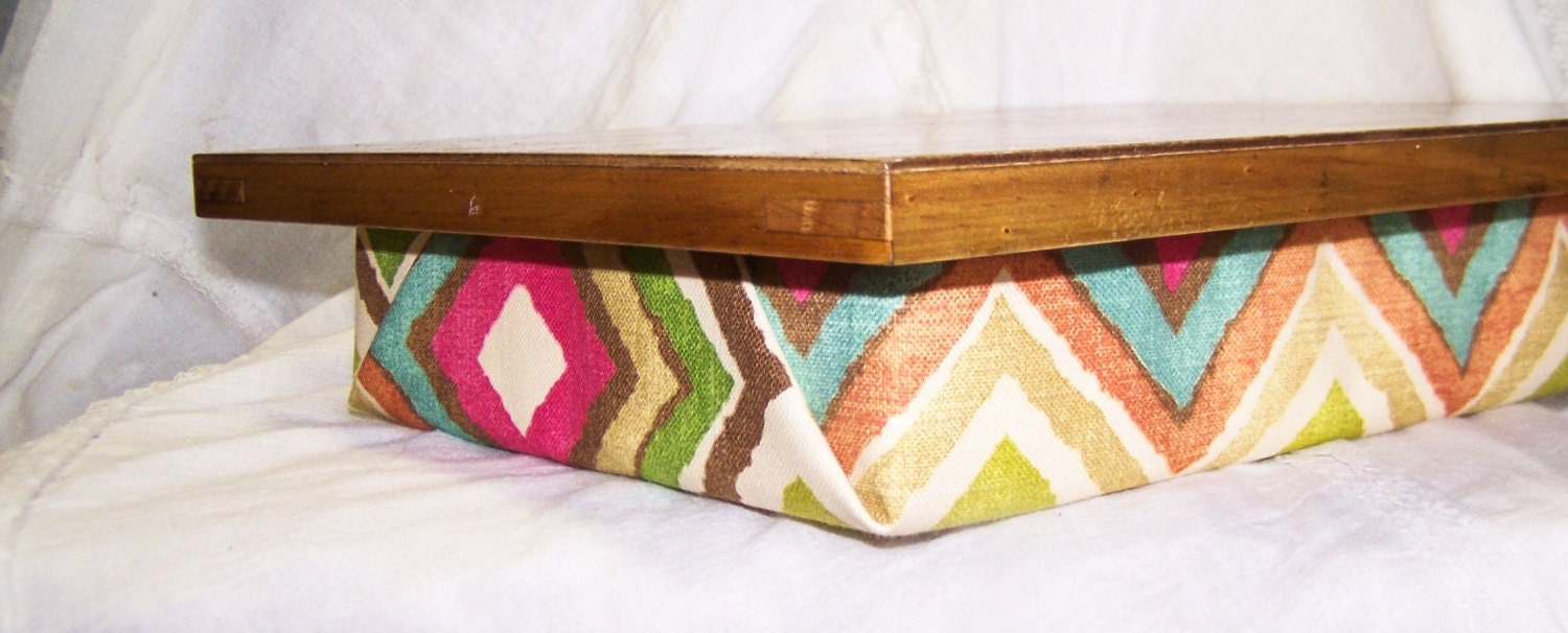 Lapdesk Lap board Laptop Wood Desk iPAD Honey oak stain