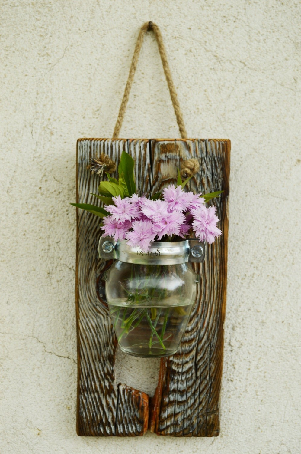 Home Decor Wooden Vase Wooden Shelf Wooden by WoodRestart on Etsy