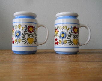 Pair of Scandinavian Salt and Pepper Shakers