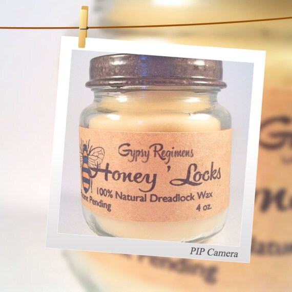 Honey Locks Dread Wax. Beeswaxbased dreadlock by GypsyRegimens