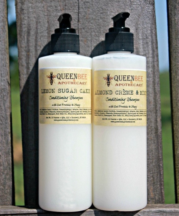 LEMON SUGAR CAKE Conditioning Shampoo/ 8 Oz by QueenBeeTradingCo