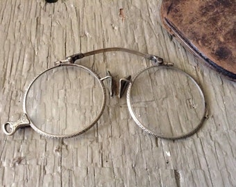 Nose pinch glasses | Etsy