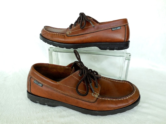 Vintage EASTLAND Shoes Mens Shoes Brown Leather by SeadawlVintage