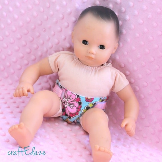 Items similar to Cloth Baby Doll Diaper Set of 5 on Etsy