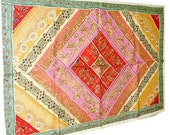 Indian Wall Hnging Boho Inspired Tapestry Throw