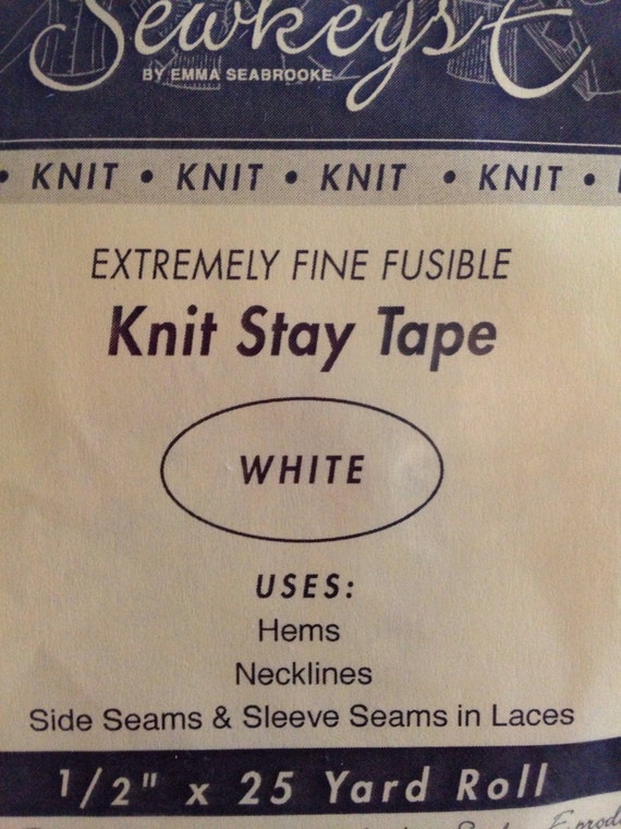 KNIT Stay Tape Extremely Fine fusible roll 25 by PatternCrush