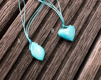 Amazing natural blue Arizona Sleeping Beauty Turquoise freeform pendants (ETP00179)
