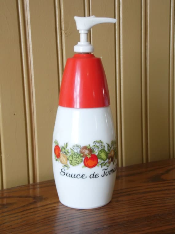 Items similar to Ketchup Dispenser/Bottle/Vintage Ketchup Holder
