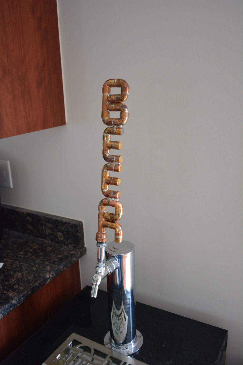 BEER Copper Tap Handle Industrial Beer Tap Handle