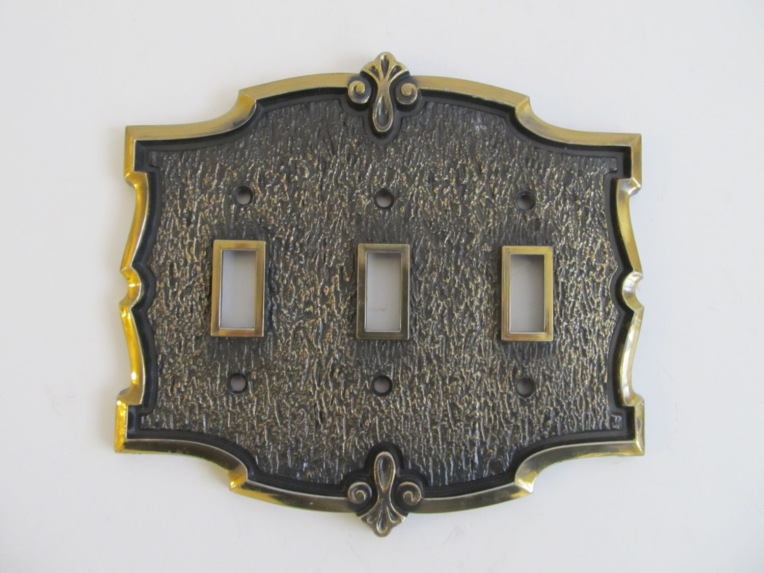 Light Switch Cover Antique Brass Light Switch by MaggiesCellar