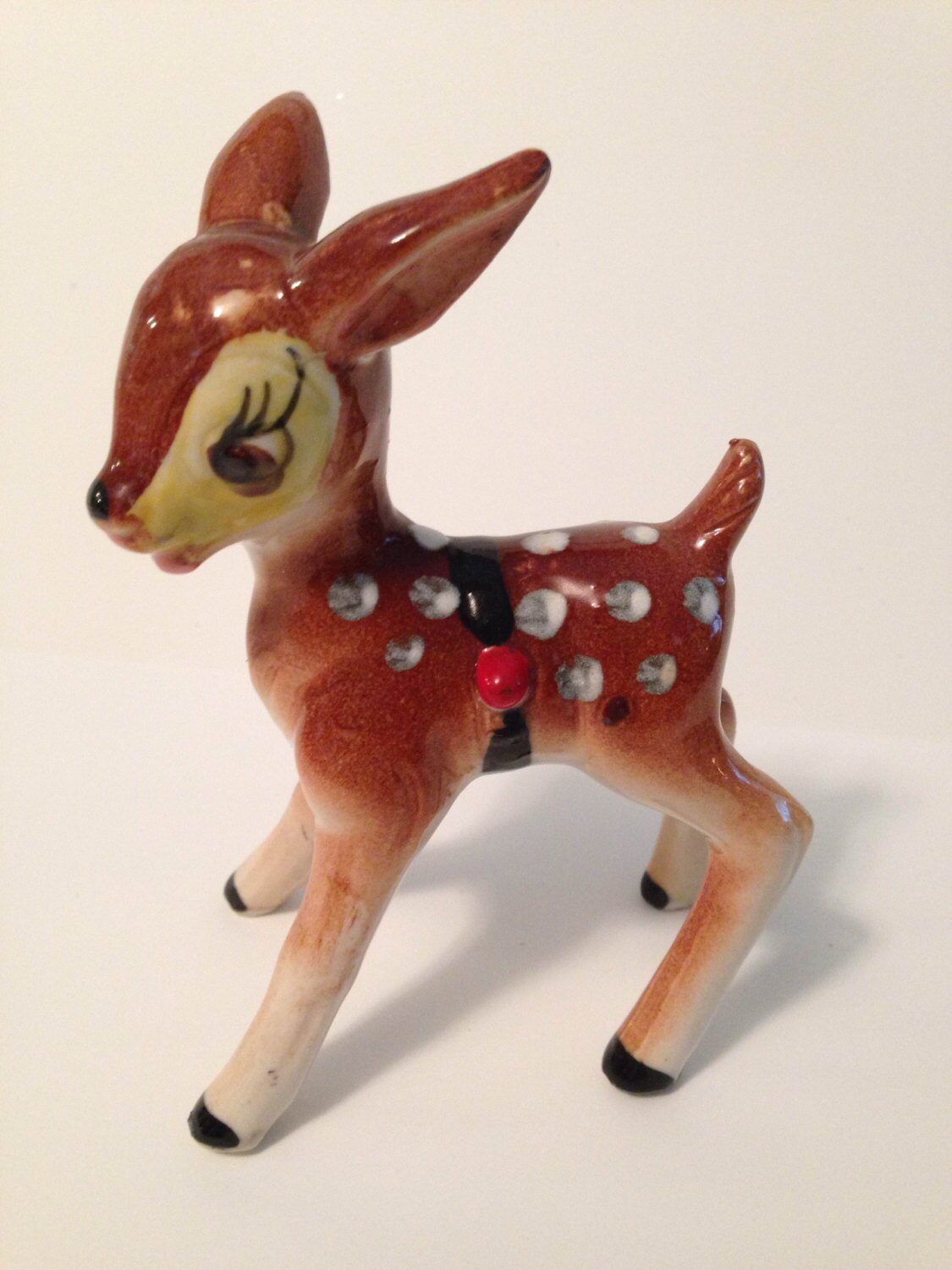Vintage Ceramic Reindeer by wonderfulathome on Etsy