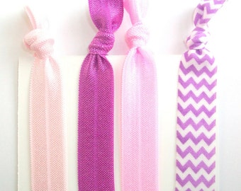 Purple Ombre Hair Ties Purple Hair Ties Set Hair Ties