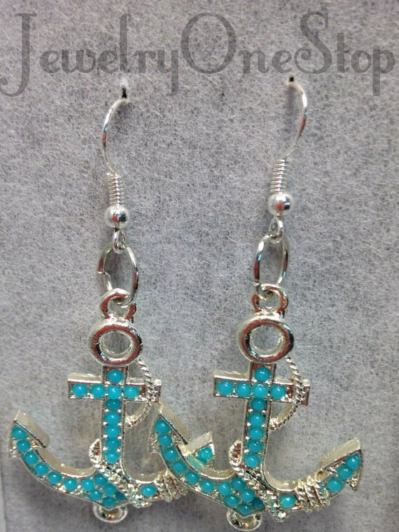 Beautiful Anchor Earrings