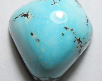 Beautiful sky blue spiderweb turquoise (E1309)