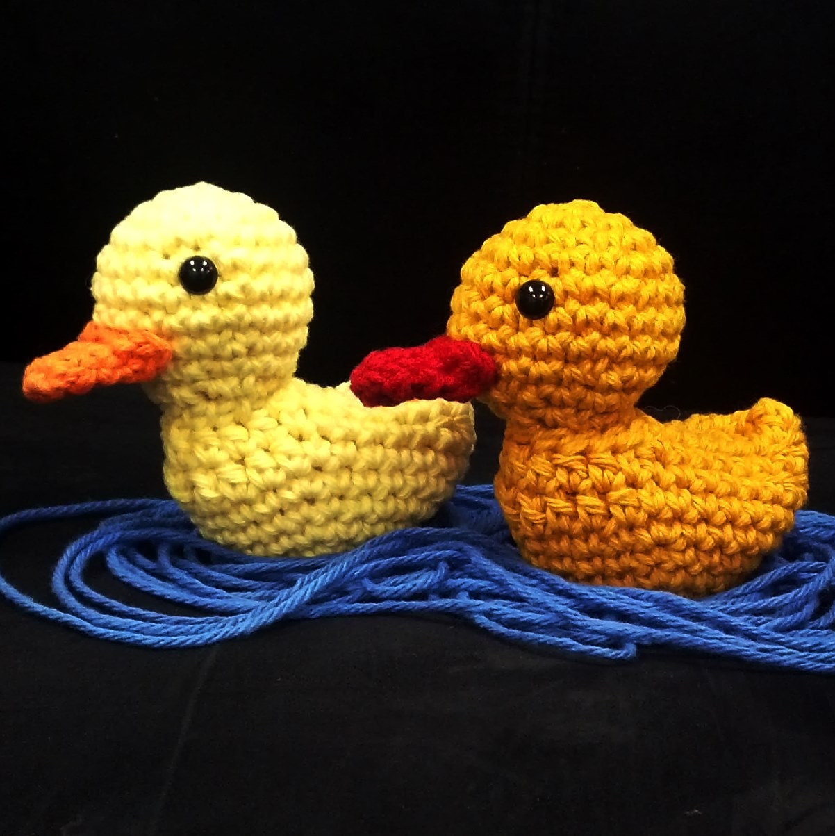 Crochet Amigurumi Pattern Quick and Easy Cute Duck Ducky