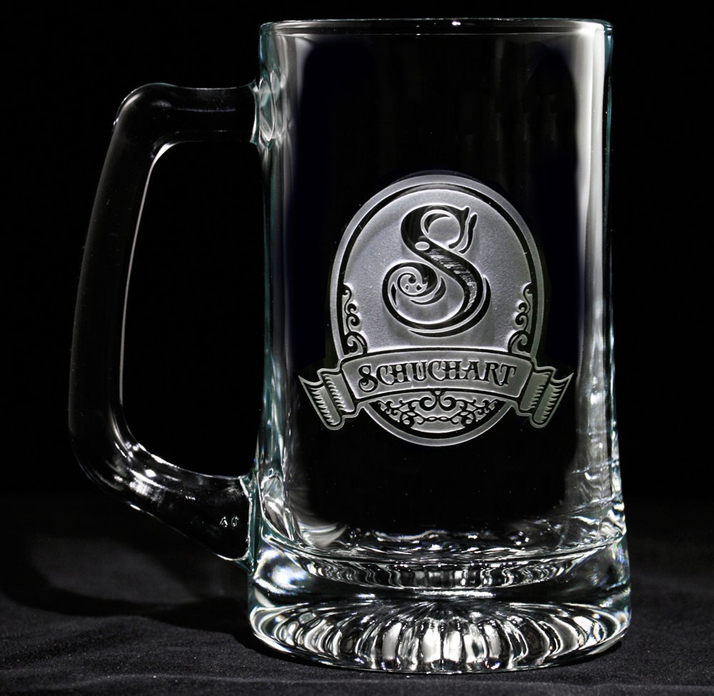 Custom Beer Mugs Engraved Personalized M8 design
