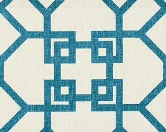 Xu Garden Aquatik-Designer Decorative Pillow Cover-Windsor Smith for Kravet-Double Sided