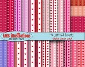 80% OFF Heart and circles valentine digital paper, commercial use, vector- Amb-332 Il_170x135