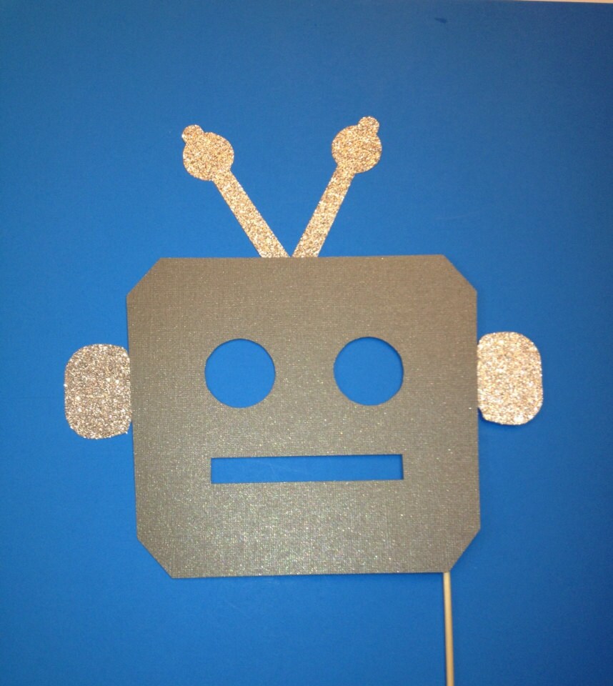 Photo Booth Props 1 Piece Photo Booth Prop Set Robot Mask