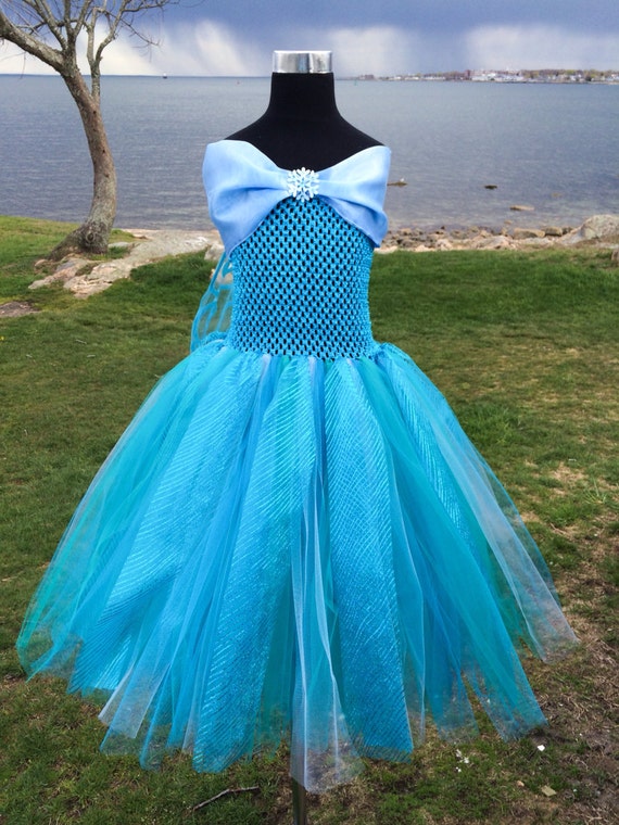 Princess Elsa Tutu Dress by Arribelle on Etsy