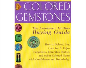 New Colored Gemstones by ANTOINETTE L. MATLINS, Jewelry Book 580-057